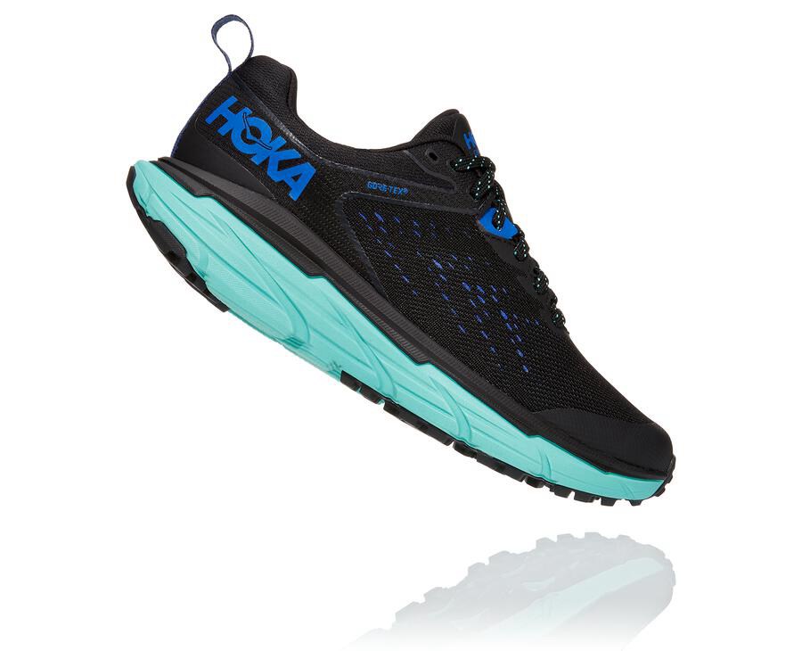 Trail Shoes Womens - Hoka One One Challenger ATR 6 GORE-TEX - Black - BAIJQNZ-38